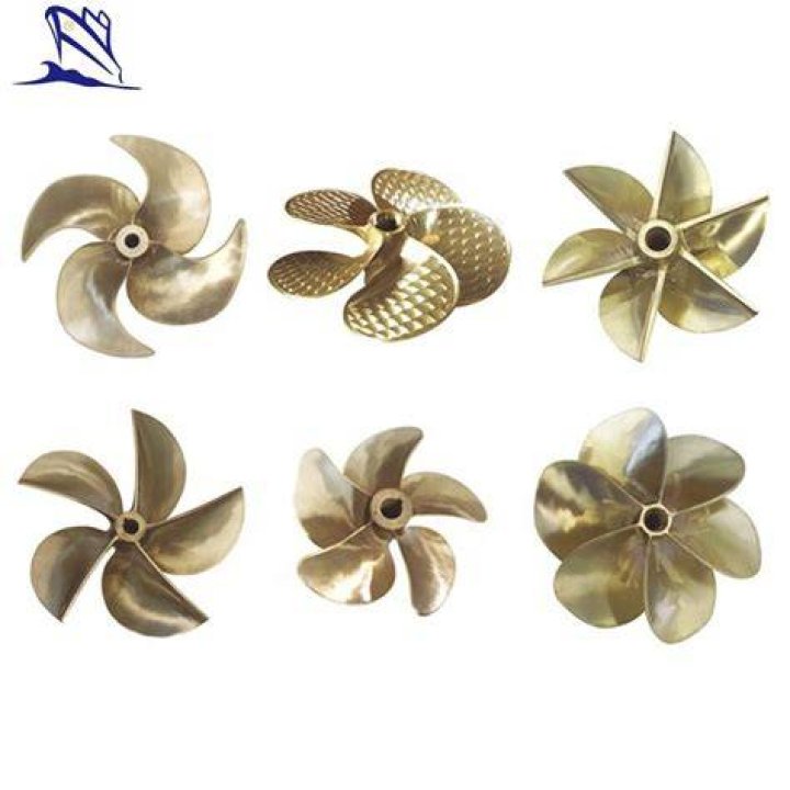 Are boat propellers bronze or brass?