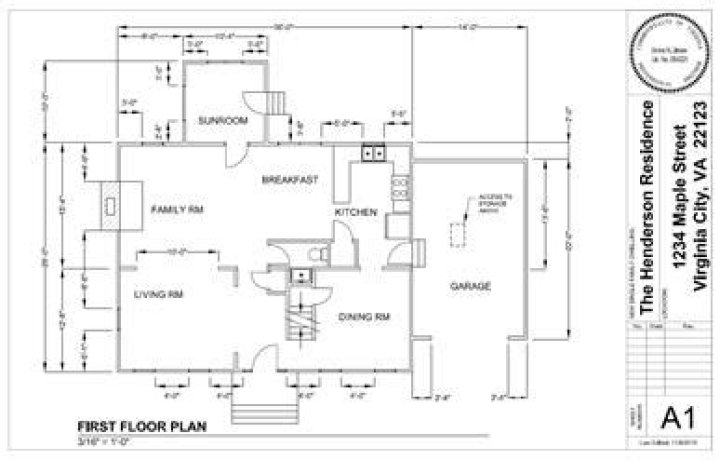 Are house blueprints public record?