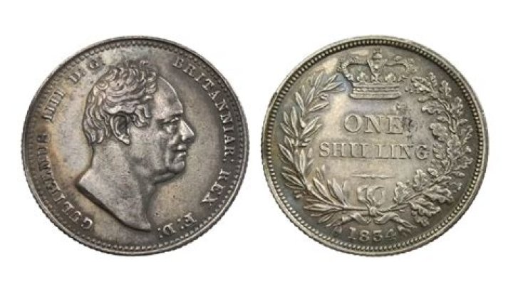 Are old shillings made out of silver?