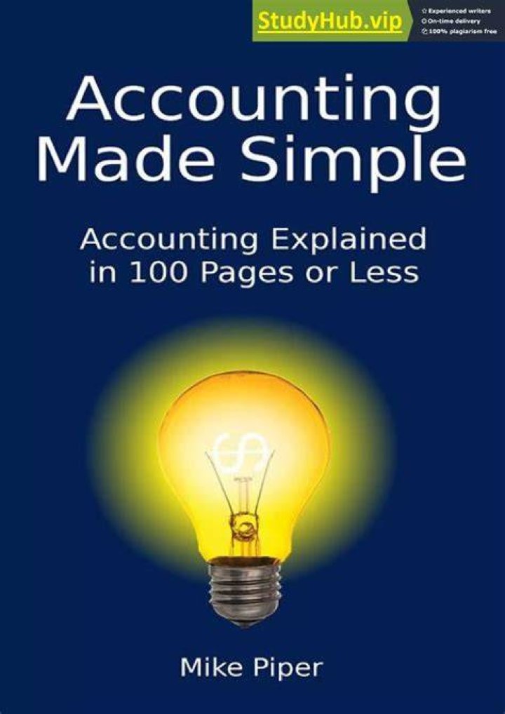 Are there any problems in accounting made simple?