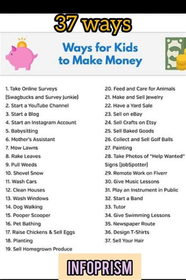 Can a 11 year old earn money?