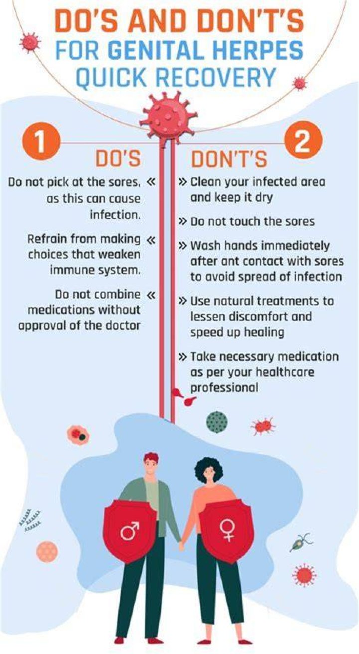 Can you live with herpes without medication?