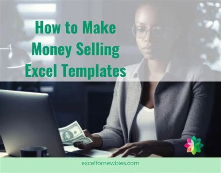 Can you make money selling Excel templates?