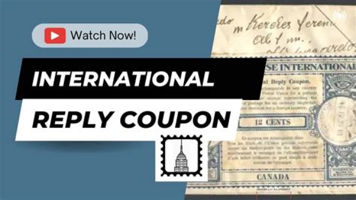 Do international reply coupons still exist?