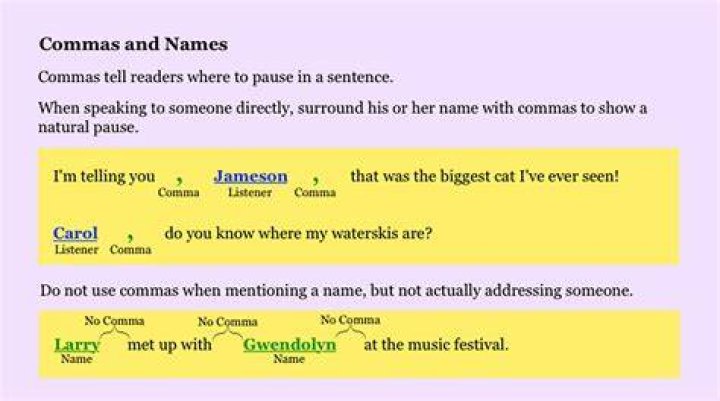Do you put a comma after good morning and before a name?