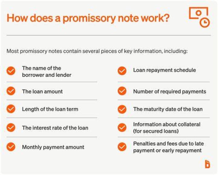 Does a promissory note mean you got the loan?