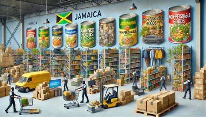 Does Jamaica import goods?