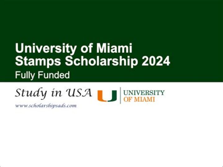 Does Miami University give full scholarships?