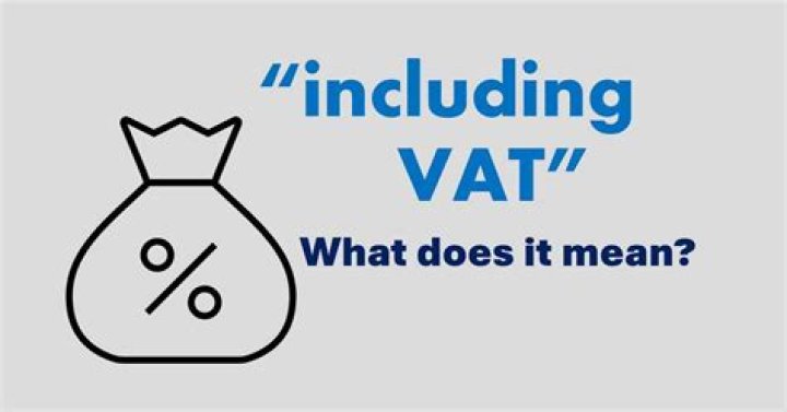 Does net of VAT mean VAT is included?