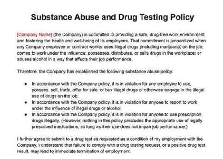 Does officemax require a drug test?