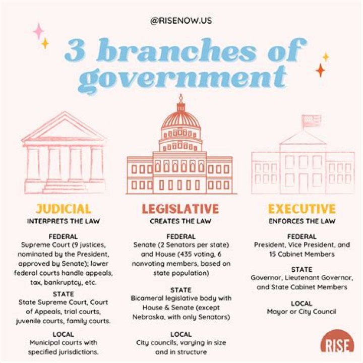 Does the legislative branch determine the budget of government departments?