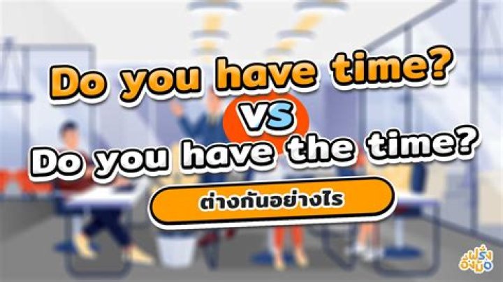 Does time have meaning?