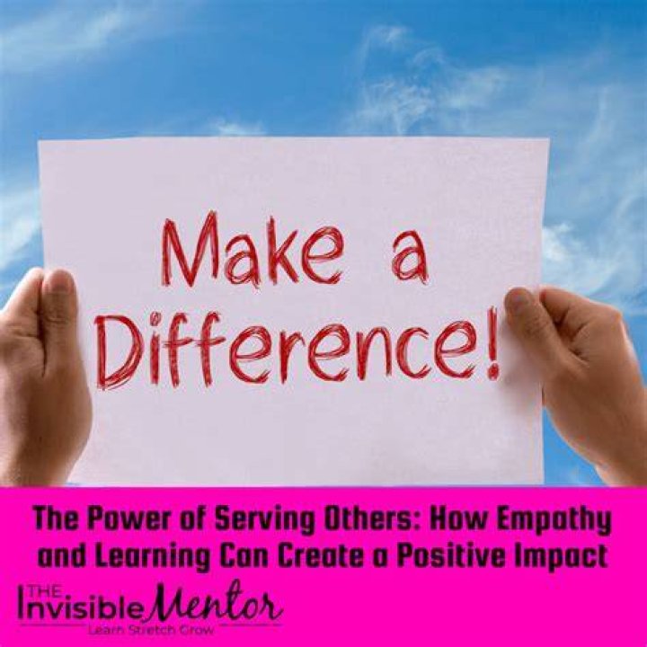 How can you have a positive impact on others?