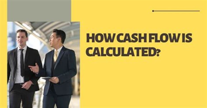 How cash flow is calculated?
