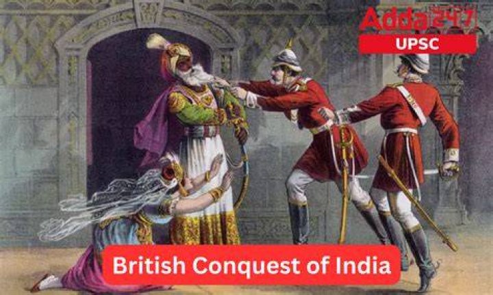How did British East India Company gained control of India?