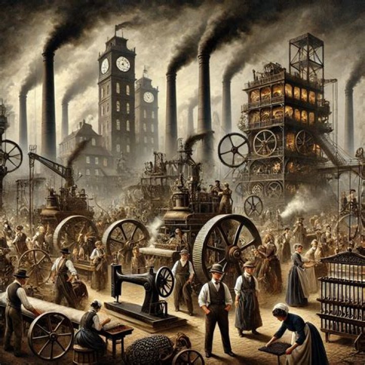 How did the Industrial Revolution influence the growth of the American economy Why do we apply the term service economy to the United States today?