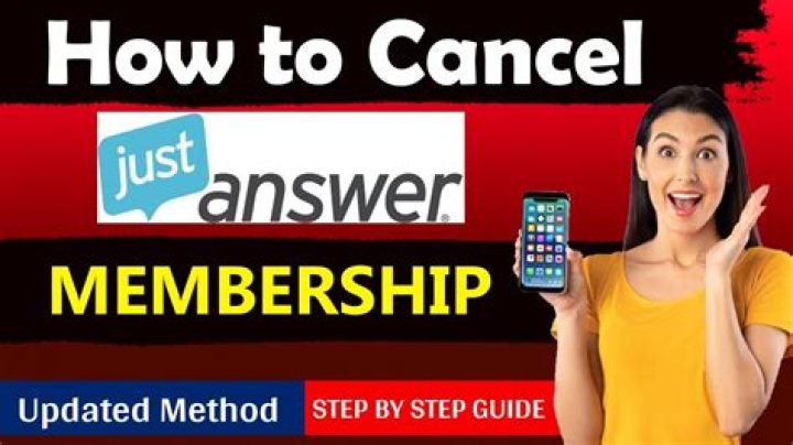 How do I cancel JustAnswer?