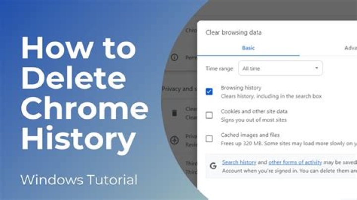 How do I delete unwanted search history?