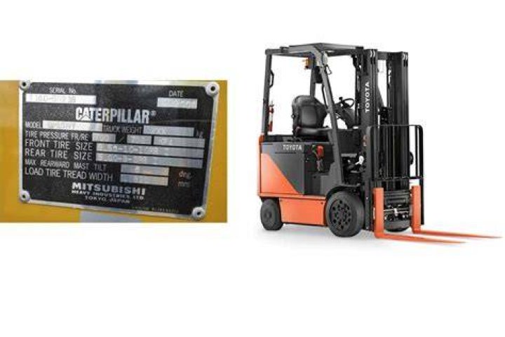 How do I find out what year my forklift is?