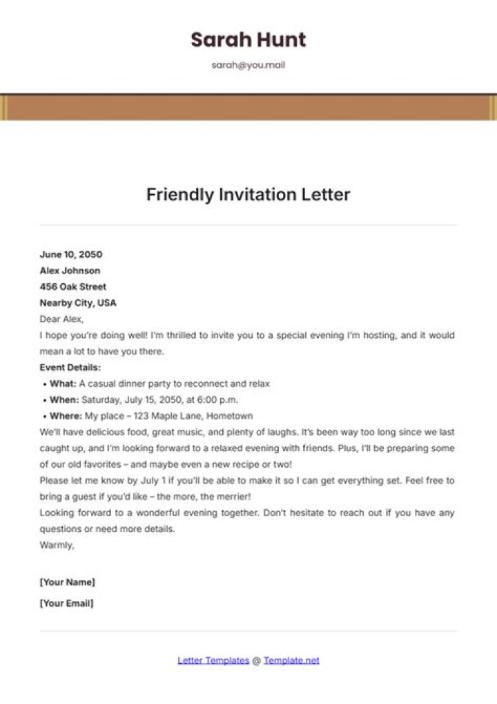 How do I invite a friend to my email?