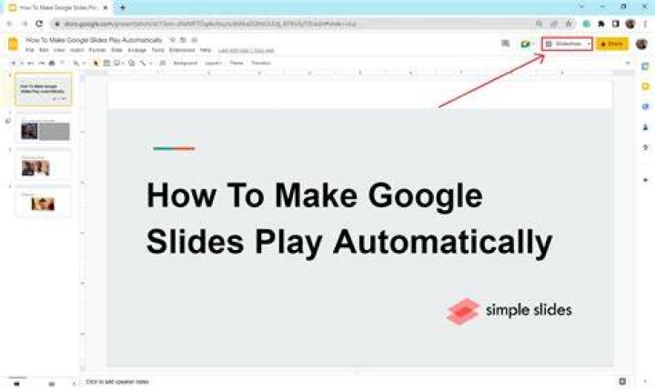 How do I make a Google slide?