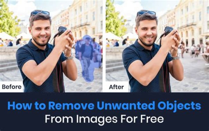 How do I remove unwanted objects from a video?