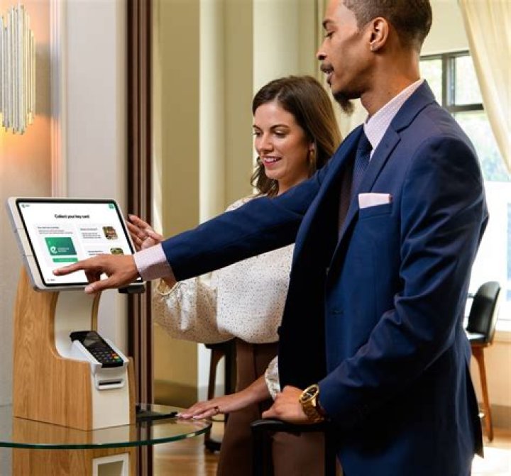 How do kiosks help businesses interact with customers?