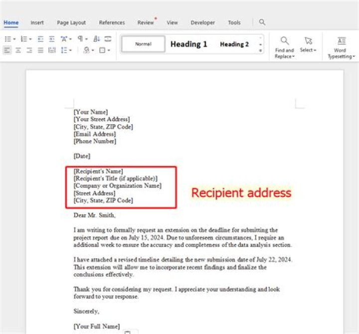 How do you address a letter with 2 pages?
