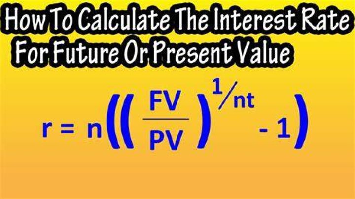 How do you calculate present value of interest?