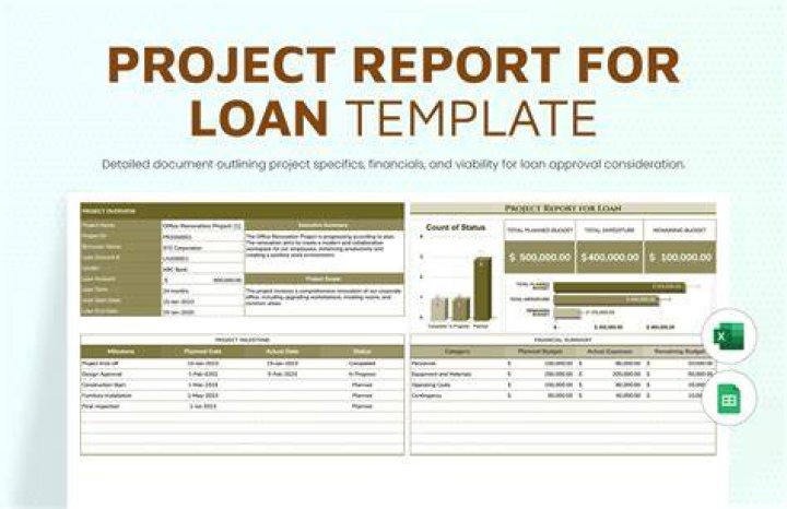How do you create a loan project?