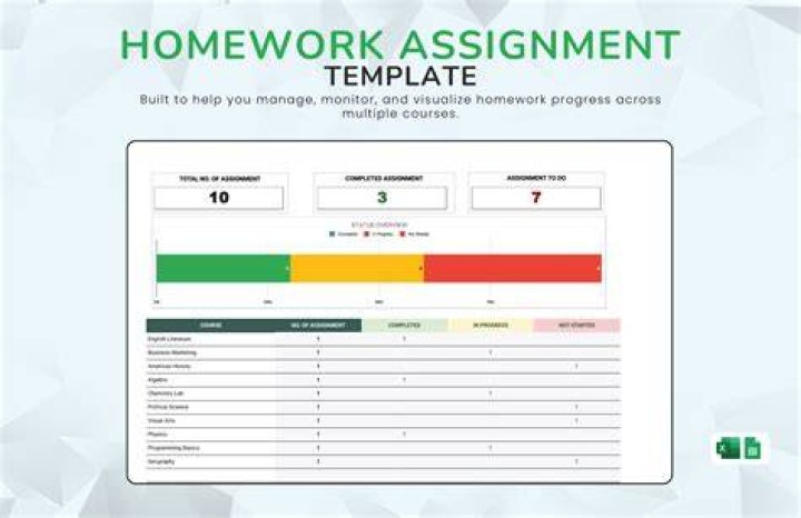 How do you keep up with homework assignments?