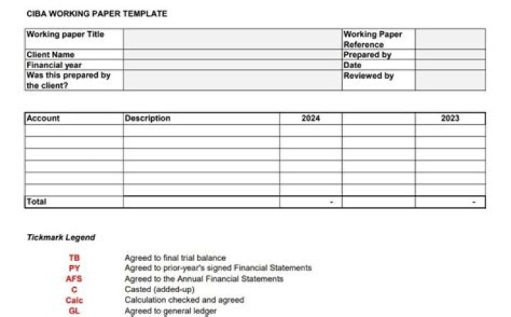 How do you make working papers?