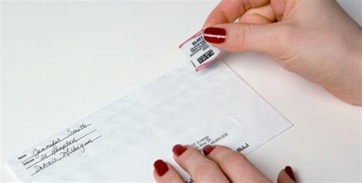 How do you remove stamp marks from paper?