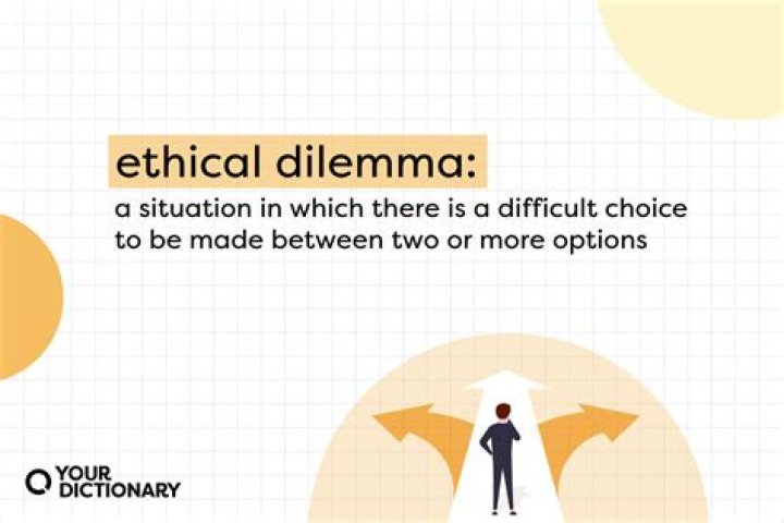 How do you resolve ethical dilemma?
