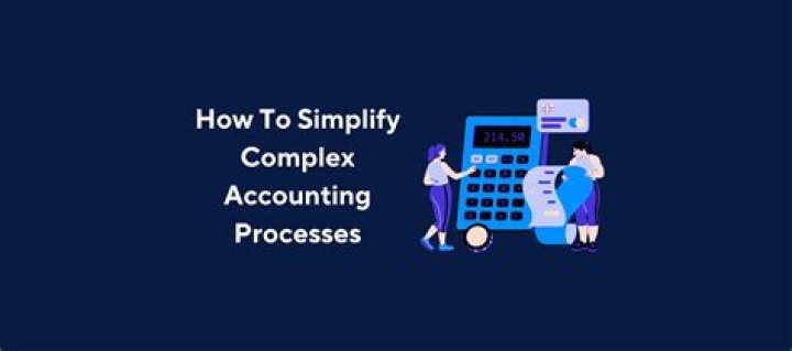 How do you simplify accounting?