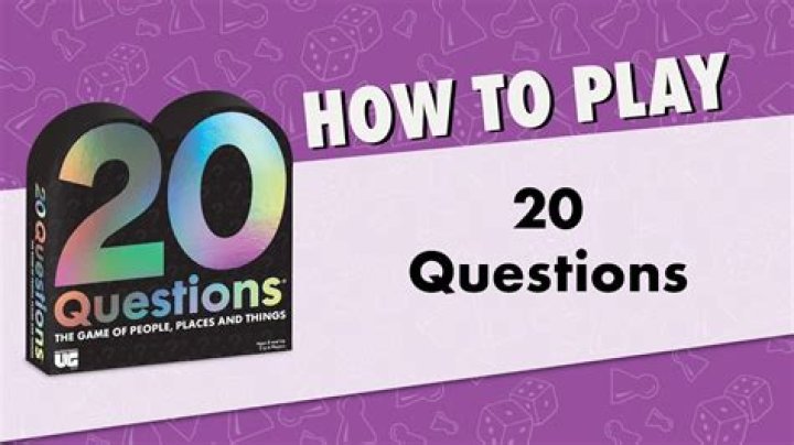 How do you win a game of 20 questions?