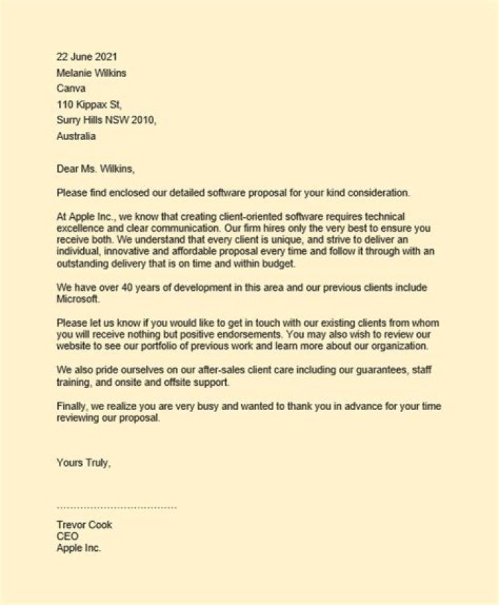 How do you write a convincing letter of interest?