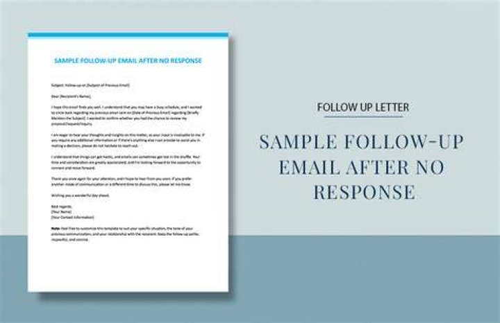 How do you write a follow up letter after no response?