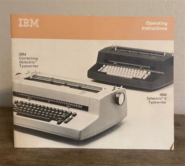 How does an IBM Selectric typewriter work?