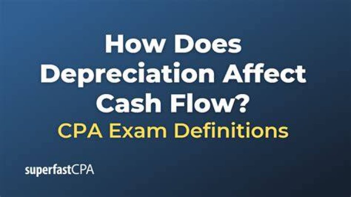 How does depreciation generates actual cash flows for the company?