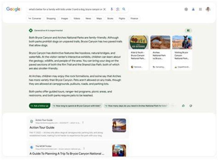 How does Google determine which sites are the most relevant?