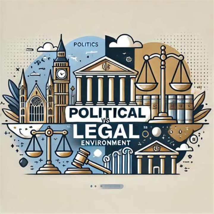 How does political legal environment affect business?