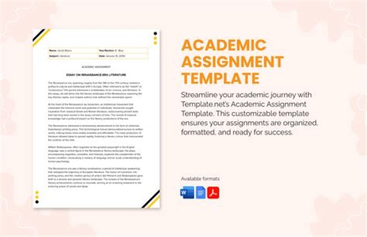 How is an accounting assignment written for students?