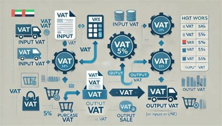 How is output VAT calculated?