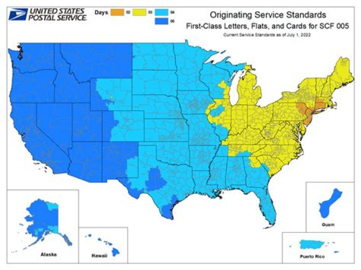 How long does it take to get mail from Massachusetts?