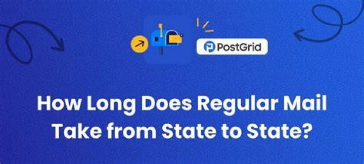 How long does mail take within Florida?