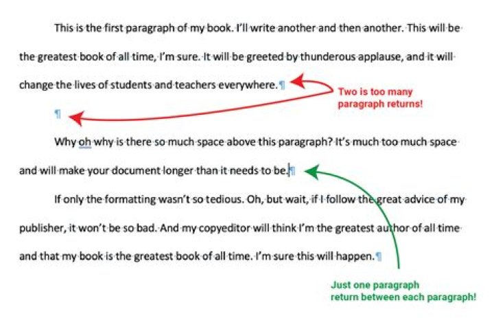 How long should 4 paragraphs be?