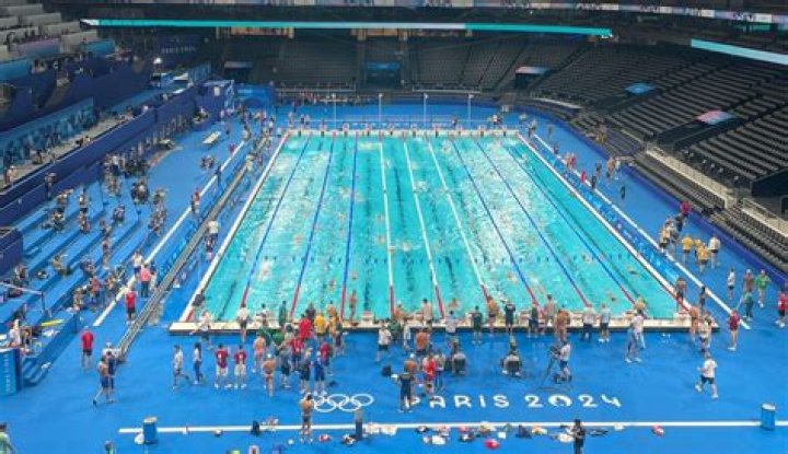 How many lanes do Olympic pools have?