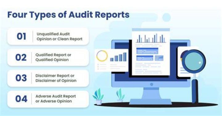 How many major types of audit reports are there?