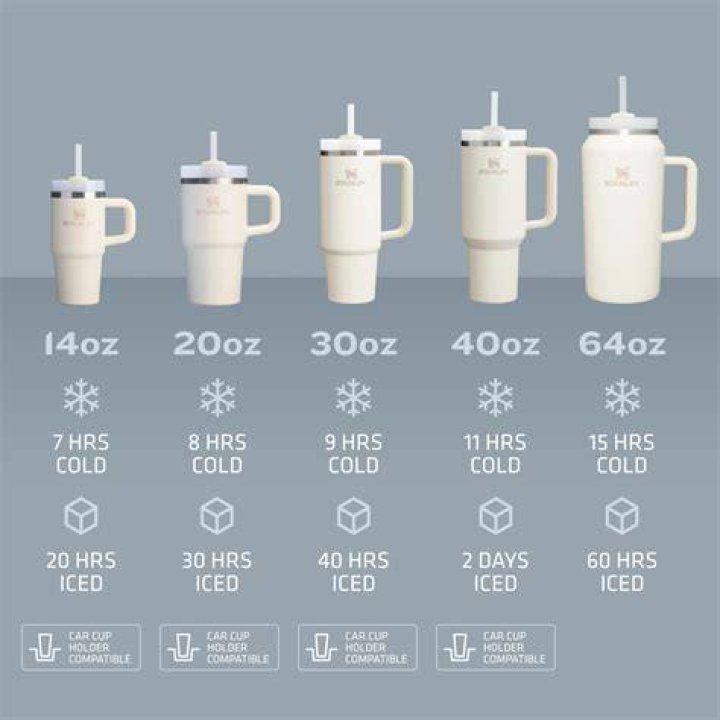 How many MLS does a standard mug hold?